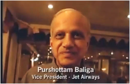 CLICK Here : Purshottam Baliga - President - Jet Airways